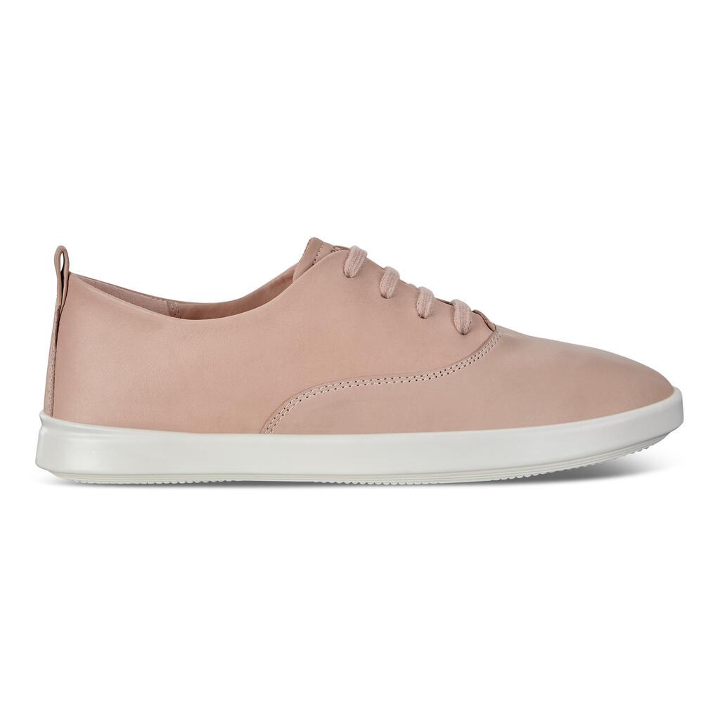 Baskets Ecco Leisure Tie Femme Rose 3150-UYVOQ